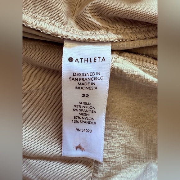 Athleta Women’s Khaki High-Rise Trekkie Notth Jogger Pants - Size 22 - Picture 8 of 9